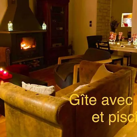 شقة Chez Lilly & Cie 10 A 12 Personnes Avec Sauna Et Piscine *