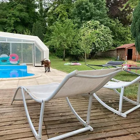 Chez Lilly & Cie 10 A 12 Personnes Avec Sauna Et Piscine * Saint-Martin-dʼAblois