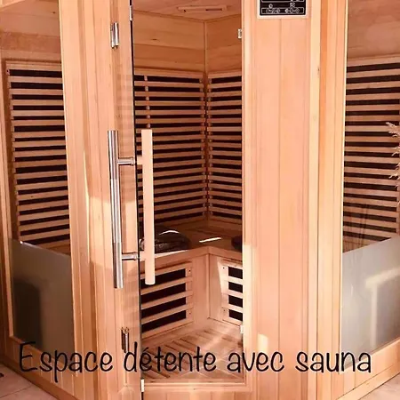 Chez Lilly & Cie 10 A 12 Personnes Avec Sauna Et Piscine شقة *